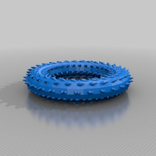 stachel-ring Schmuck Ringe 3d print model - Mito3D