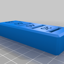 stack nozzle tags tool aufbewahrung halterung 3d printer accessories 3d print model - Mito3D