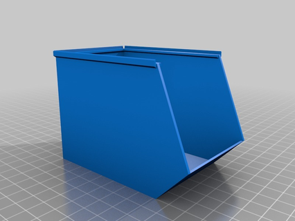 stackable box customized tool holders boxes containers organization storage 3d print model - Mito3D