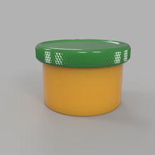 stackable container lid lupricus 3d print model - Mito3D