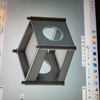 stackable mini shelf shelf  3d print model - Mito3D