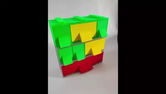 stapelbar modular Schubladen Box Boxen Mauer Tabelle einfach drucken Ort Basic 3d print model - Mito3D