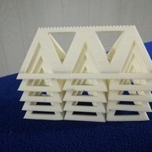 stackable painting prism various pyramid model paint holder diy bridge board 3d print model - Mito3D