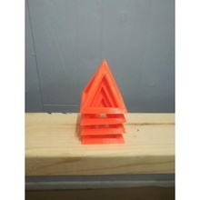 stackable painting pyramid tool stand 3d print model - Mito3D