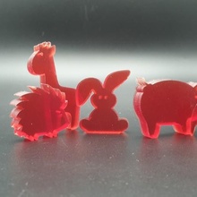 istiflenebilir domuzcuk oyuncak Montessori çocuklar bebekler hayvanlar oyunlar oynama hediye 3d print model - Mito3D