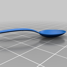 apilable razonable cuchara casa de los hogares cucharas 3d print model - Mito3D