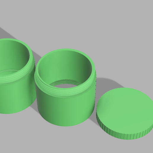 istiflenebilir vidalamak Kutu 3D print model - Mito3D