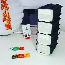 impilabile Conservazione scatola magnete organizzazione 3d print model - Mito3D