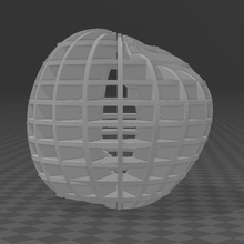 empilé Pomme tranches art calcul 3d print model - Mito3D
