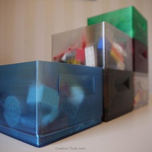 el apilamiento de caja casa 3d print model - Mito3D