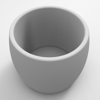 stacking container cr128-130 infinite containers geometric design modern contemporary 231001 ic128cr box modular articulated bowl plate dish round circular fruit coinbox planter 3d print model - Mito3D