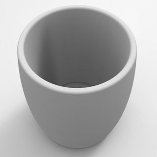 stacking container cr128-190 infinite containers geometric design modern contemporary 231001 ic128cr box modular articulated bowl plate dish round circular fruit bucket planter 3d print model - Mito3D