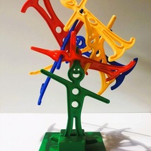stacking man game 3d print model - Mito3D
