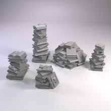 stacks books 3d print model - Mito3D