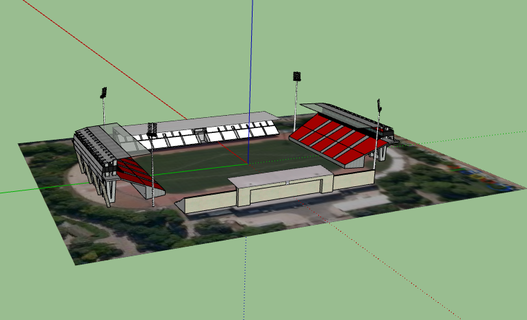 stade Gaston Gérard dijon utilisation 2023 football nfl nba mlb LNH France 3d print model - Mito3D