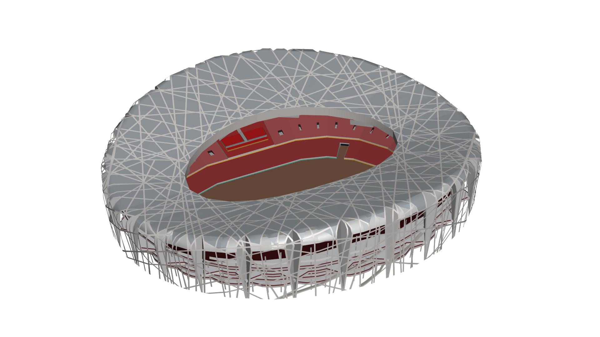 stadium - sport play ball 3D print model - Mito3D