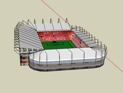 estadio ligero Sunderland utilizar 2023 fútbol nfl nba mlb nhl Inglaterra 3d print model - Mito3D