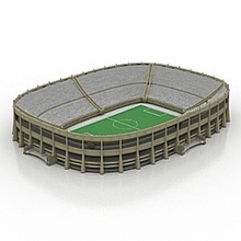 stadyum inşaat bina 3d print model - Mito3D