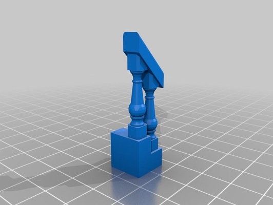 merdiven korkunç a sanat 3d print model - Mito3D