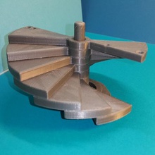 escada de chambord resolver quebra-escada arquitetura brinquedos 3d print model - Mito3D