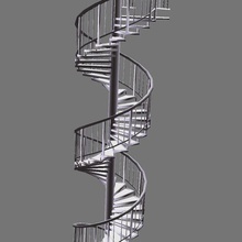stairs 3d print model - Mito3D