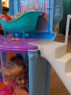 escalera casa muñecas muñeca juegos 3d print model - Mito3D