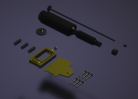 acosador 2 detector 3d print model - Mito3D