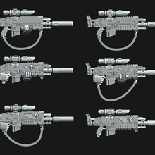 Takipçi mkii 28mm savaş oyunları becerikli Yıldızlar işlemciler Primaris Uzay denizciler deniz Warhammer 40000 40k warhammer40k cıvata tüfek 3d print model - Mito3D