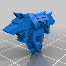 la traque du loup, le premier des sacs à dos divers passe-temps warhammer 40k warhammer40k loups de l'espace space wolf primaris un sac 3d print model - Mito3D