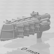 stalwart layer battlefleet gothic bfg bfh hobby 3d print model - Mito3D