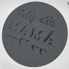 stamp cookie - mother's day bakery 3d print model - Mito3D