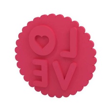 stamp cookie home love valentines valentine 3d print model - Mito3D