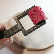 pul rulman çanak çömlek çiçek araç ton Sanat polimer kil fırıncı 3d print model - Mito3D
