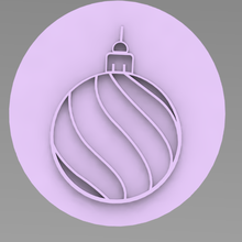 francobollo acquerello sfera taglierina biscotto frese fondente marzapane Natale 3d print model - Mito3D