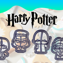 stamped cookie cutters - harry potter 3d print model - Mito3D