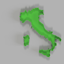 stampo italia de la mode logo 3d print model - Mito3D