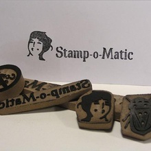 timbro-o-matic art customizer l'inchiostro segni loghi 3d print model - Mito3D