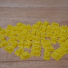 francobolli argilla massa attrezzo foche arsilla torte masse artigianato lettere stampini segnalibri 3d print model - Mito3D