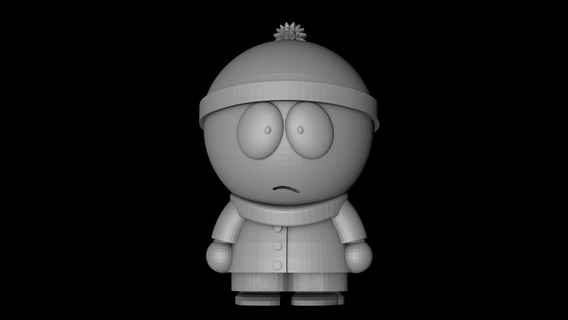stan south park character toy doll tv animation cartoon 3d print model - Mito3D