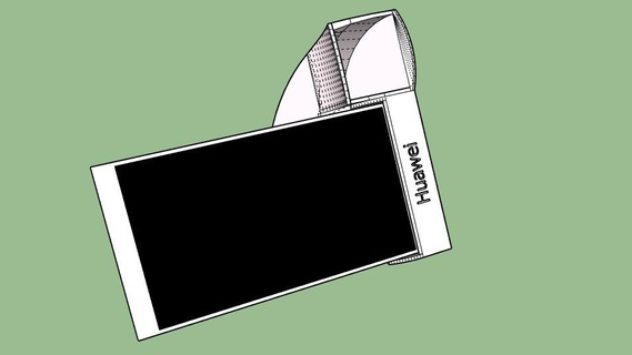 Stand + Lautsprecher huawei Kamerad 7 Gadget Android iPhone Telefon Smartphone Mobiltelefon 3d print model - Mito3D