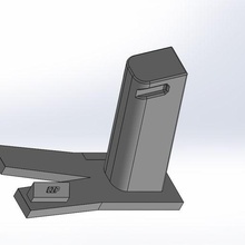estante soporte aap 01 aap01 airsoft glock 3d print model - Mito3D