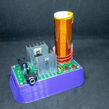stand banggood diy mini tesla coil module tool electronics 3d print model - Mito3D