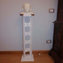 stand bust 1 meter high base decor 3d print model - Mito3D