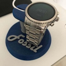 stand charge watch connected fossil gadget redji mobile phone 3d print model - Mito3D