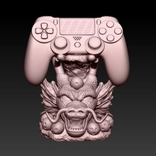 stand control ps4 shenlong xbox booth video game play gamer 3d print model - Mito3D
