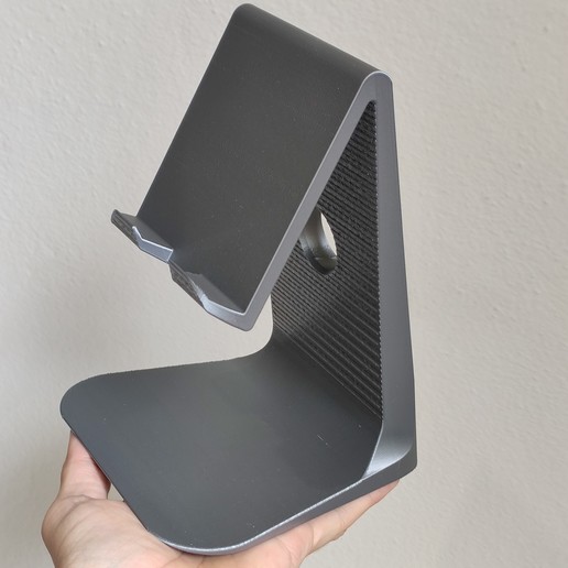 stand holder support tablet ipad easy print no gadget iphone table ergonomic desktop samsung 3D print model - Mito3D