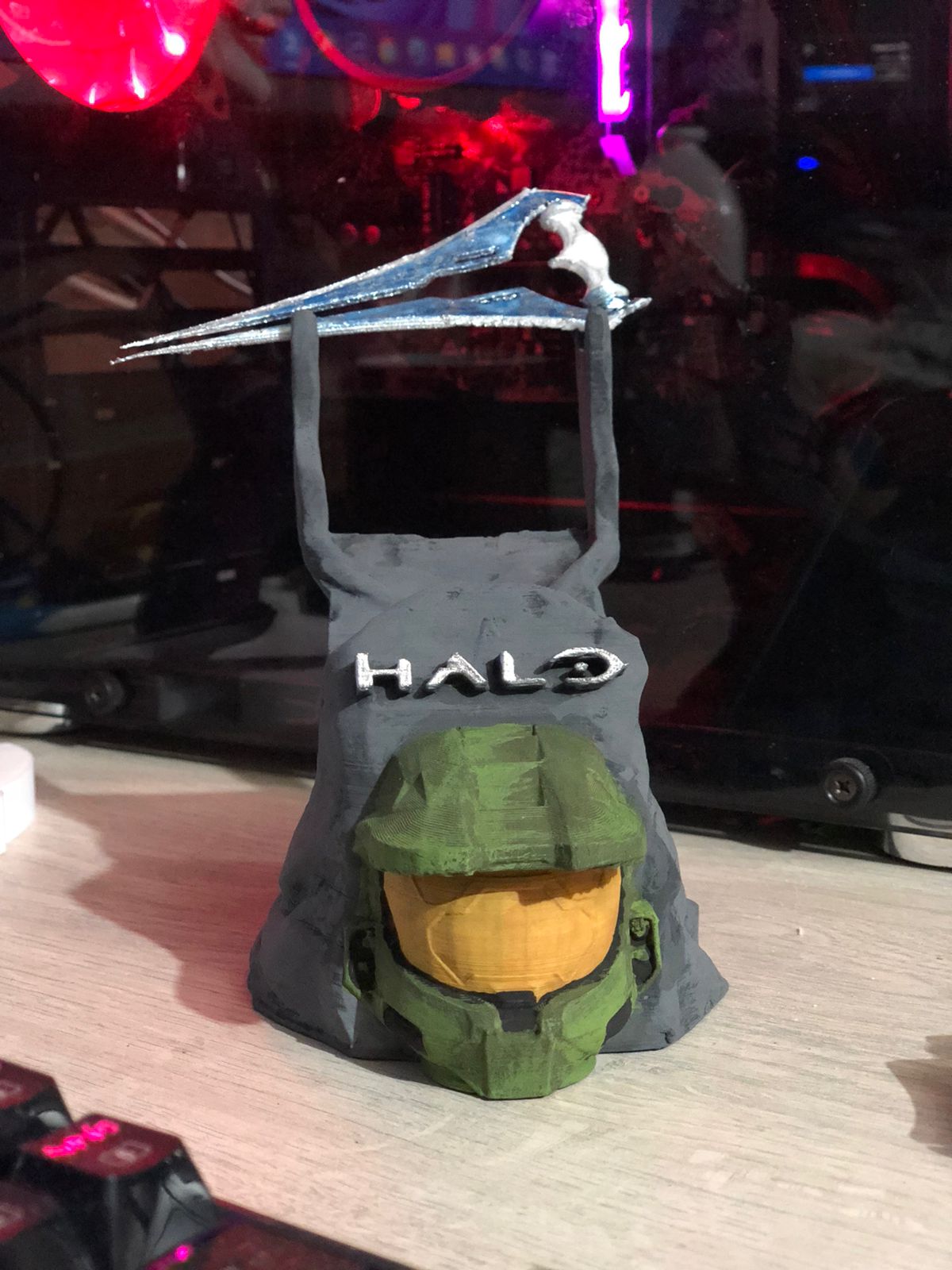 stand joystick halo 3D print model - Mito3D