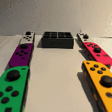 ficar pé Nintendo Joycon jogos interruptor alegria Toque cartucho 3d print model - Mito3D