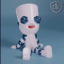 stand phone robot support mobile booth box 3d print model - Mito3D