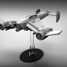 stand de ficção científica bombardeiros stuka a arte 28mm avião vingador lutador voando miniatyre modelo tampo mesa wargaming warhammer modelos 3d print model - Mito3D